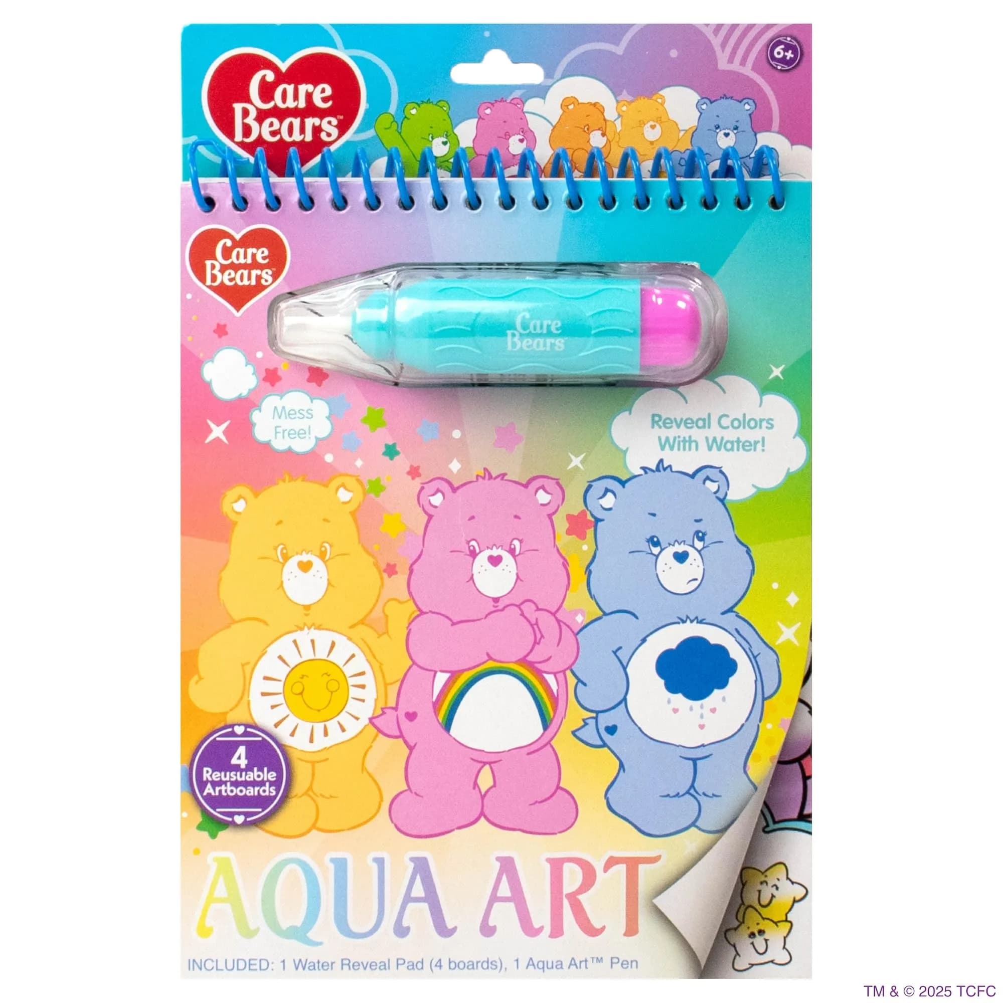 Care Bears Aqua Art Pad Paint with Water Books for Kids | Mess-Free Toddler Travel Activities - main product image