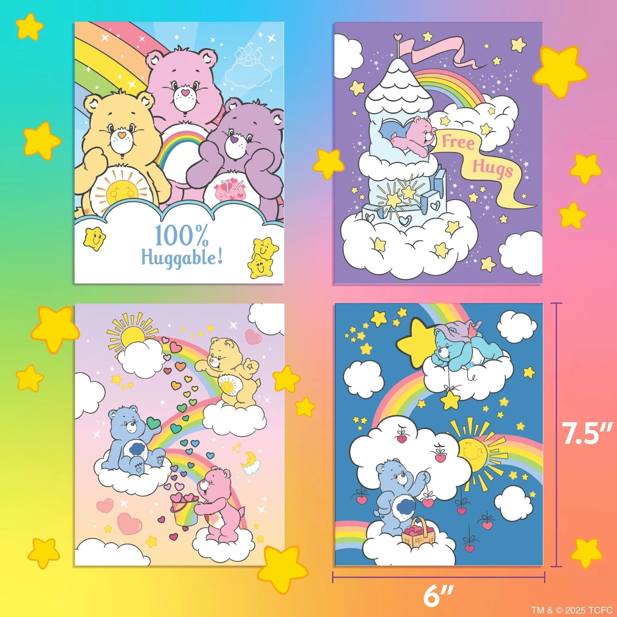 Care Bears Aqua Art Pad Paint with Water Books for Kids | Mess-Free Toddler Travel Activities - view 5