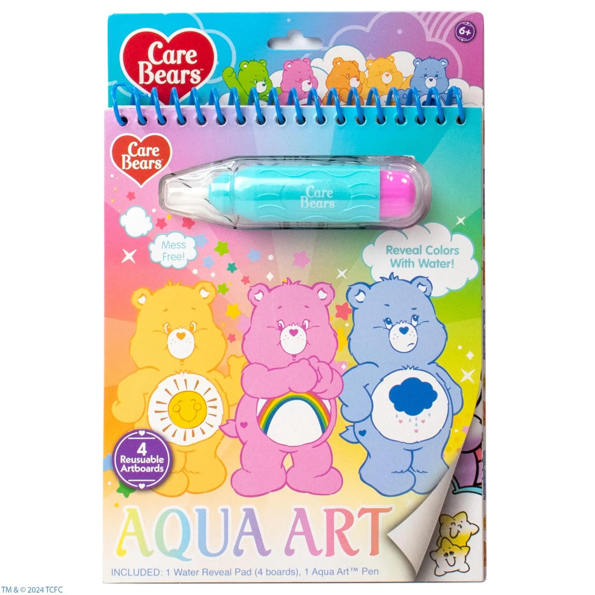 Care Bears Aqua Art Pad Paint with Water Books for Kids | Mess-Free Toddler Travel Activities - view 7