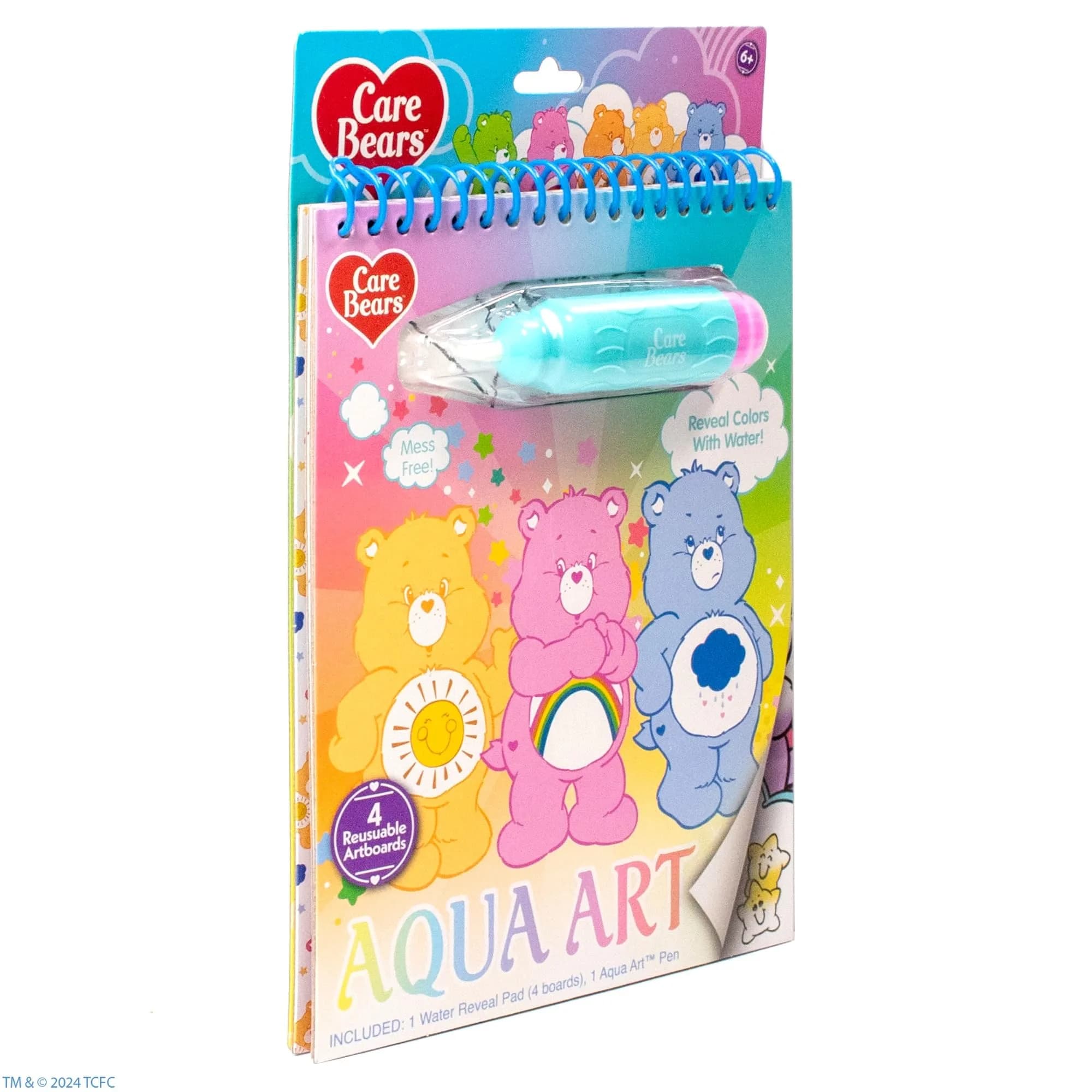 Care Bears Aqua Art Pad Paint with Water Books for Kids | Mess-Free Toddler Travel Activities - view 8