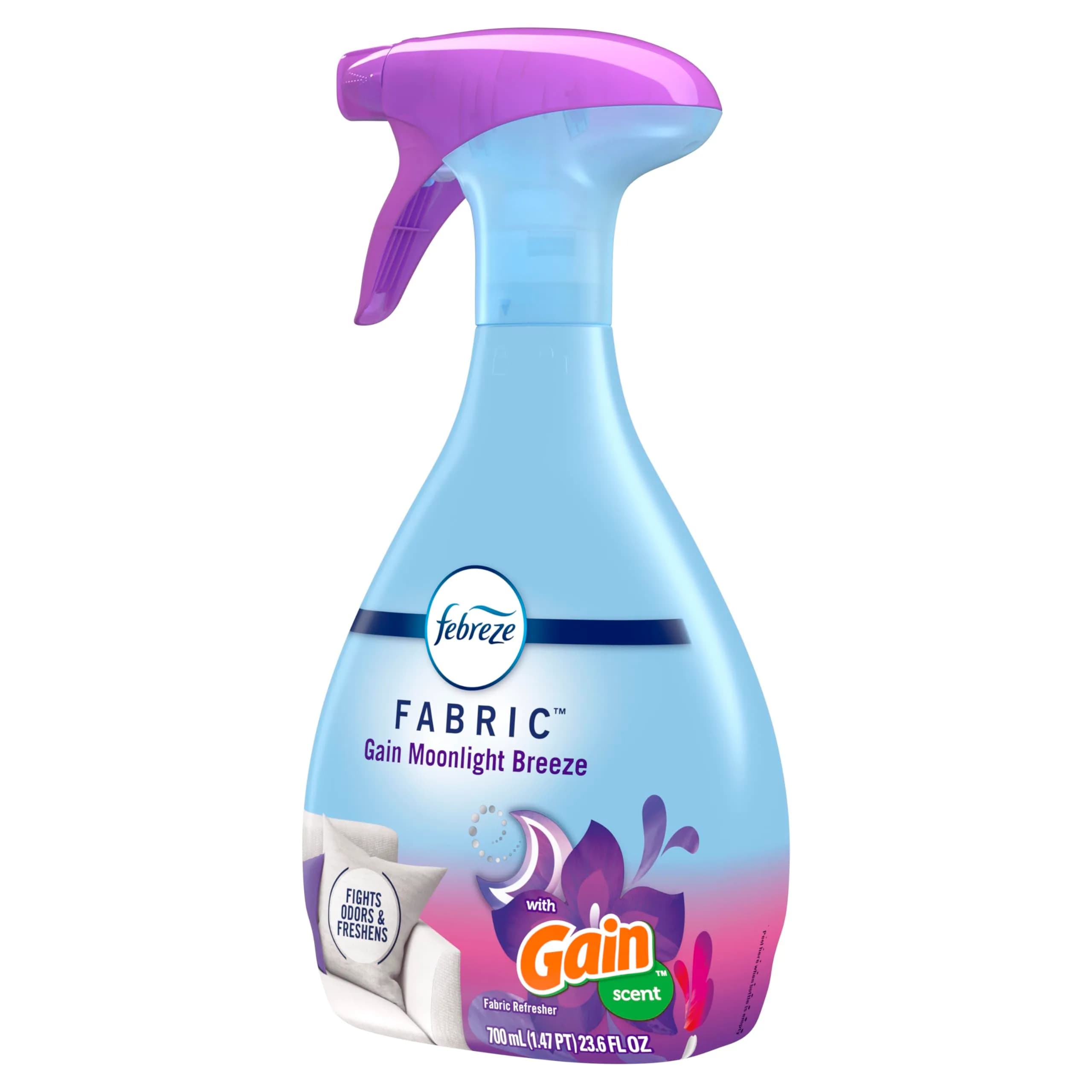 Febreze Fabric Spray Gain Moonlight Breeze Scent 700ml (23.6 fl oz) | Fights Odors Embedded in Fabrics - view 9