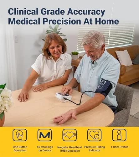 A&D Medical UA-651SAC Upper Arm Blood Pressure Monitor with Small Cuff (16-24 cm) | Clinical Grade Accuracy thumbnail 3