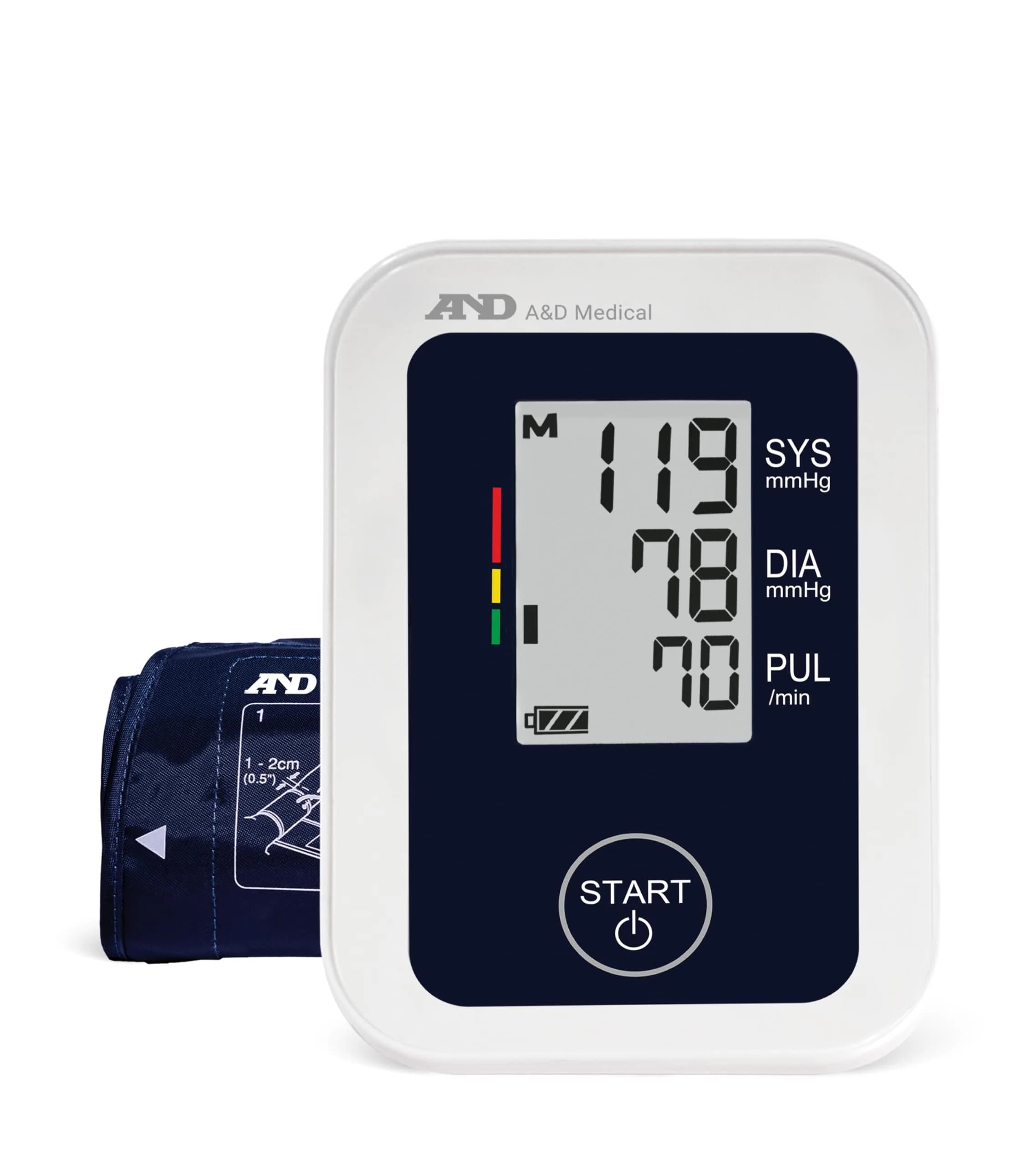 A&D Medical UA-651SAC Upper Arm Blood Pressure Monitor with Small Cuff (16-24 cm) | Clinical Grade Accuracy - main product image