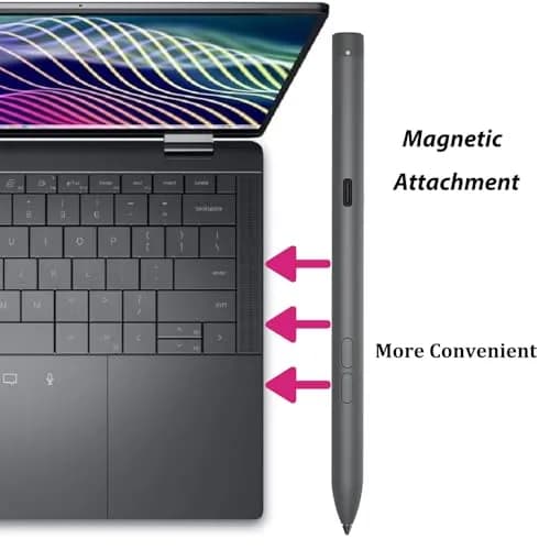 Mingxiong Active Stylus Pen PN7522W Compatible with Dell 2-in-1s | 4096 Pressure Levels, Palm Rejection, Bluetooth Support thumbnail 6
