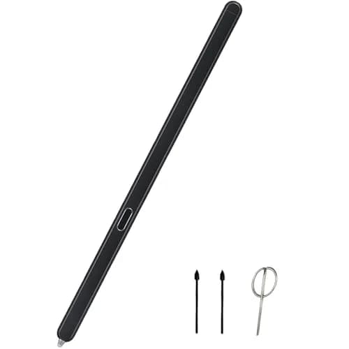 Peixiong Galaxy Z Fold 6 S Pen Fold Edition Stylus Pen with 2 Nibs & Card Pin | Black thumbnail 1