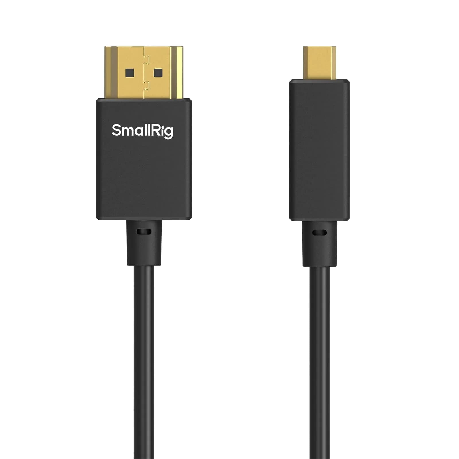 SMALLRIG Ultra Thin HDMI Cable 100cm (3.28ft) | 4K 60Hz HDMI 2.0 Micro to Full HDMI Cord - main product image