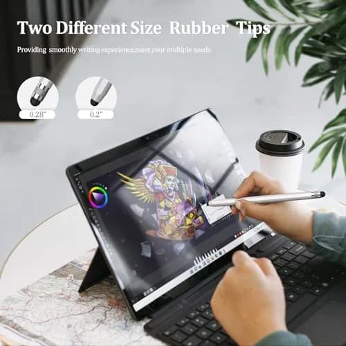 Granarbol 2-in-1 Magnetic Capacitive Stylus Pen | 3 Colors, 5.8" | Precise Touch & No Charging Needed thumbnail 4
