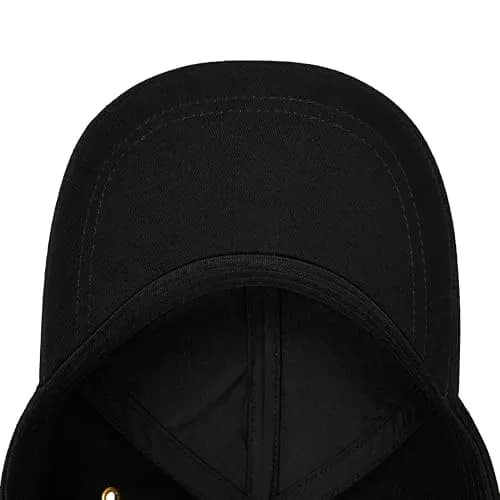 Paul Smith Men's Organic Cotton Zebra Logo Baseball Cap | Classic Black, One Size thumbnail 4