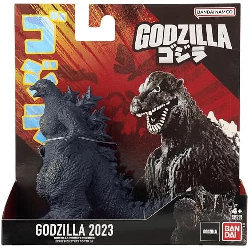 Bandai Namco Godzilla Minus One - Godzilla 2023, 5" Soft Vinyl Deluxe Kaiju Figure | Durable, Articulated, Play & Display Ready thumbnail 4