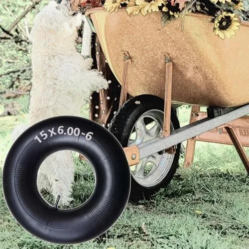 Swagnaz 15x6.00-6 Inner Tube with TR-13 Valve | 2-Pack, 30 PSI Max Inflation thumbnail 3