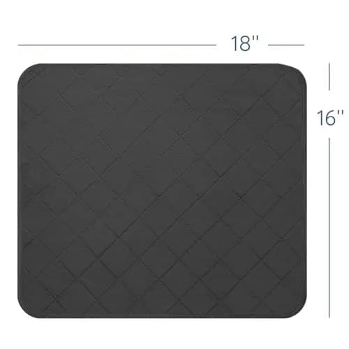 Magik & Kover Waterproof Chair Pads for Incontinence, 4 Pack Reusable Seat Protector 45cm x 40cm | Absorbent & Waterproof for Adults, Kids, Pets thumbnail 3