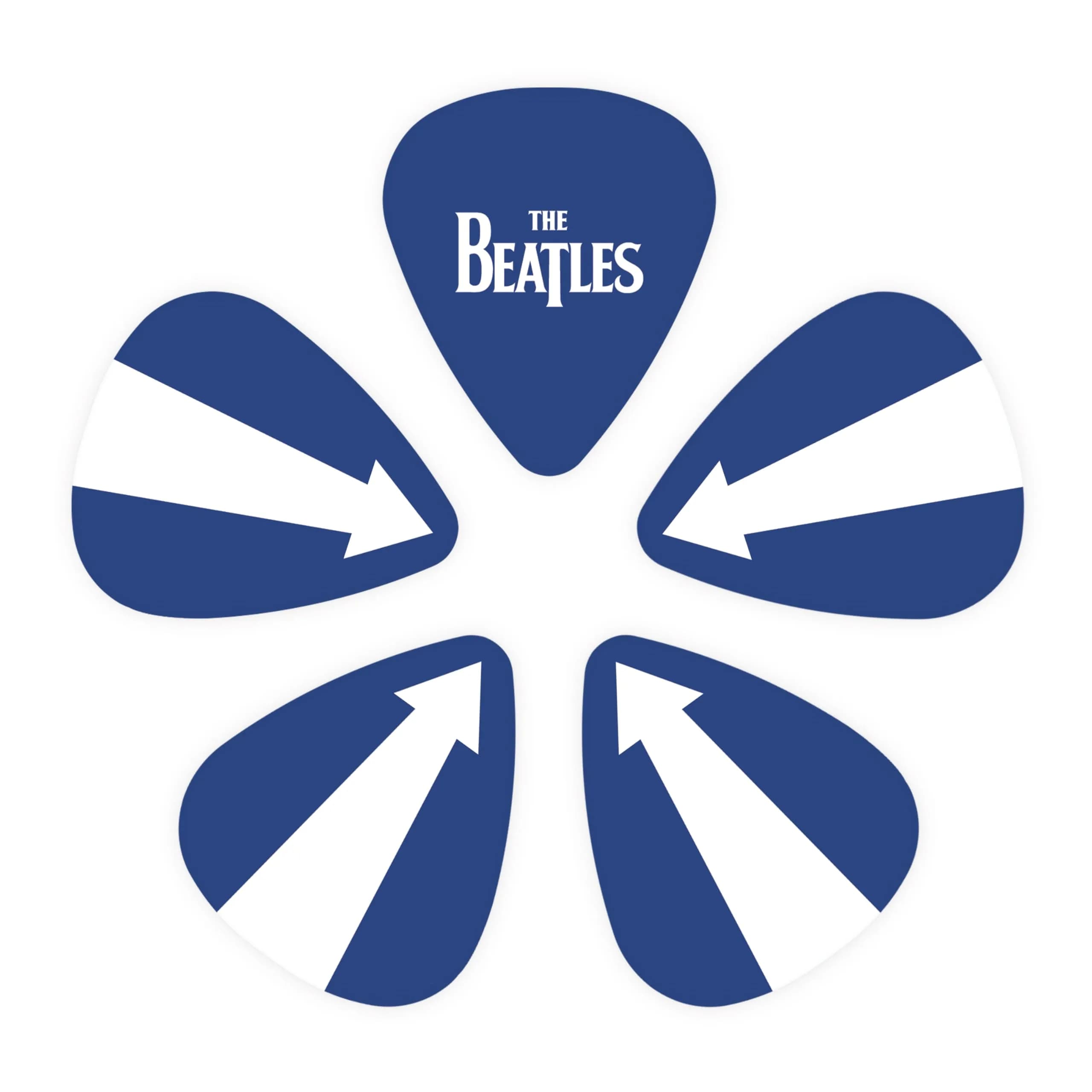 D'Addario Beatles 1964 Tour Ed Sullivan Stage Medium Guitar Picks (10-Pack) thumbnail 2