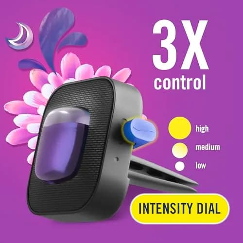 Febreze Car Vent Clip Gain Moonlight Breeze Scent 0.06 Fl Oz (Pack of 3) | Long-lasting freshness for Indian cars thumbnail 3