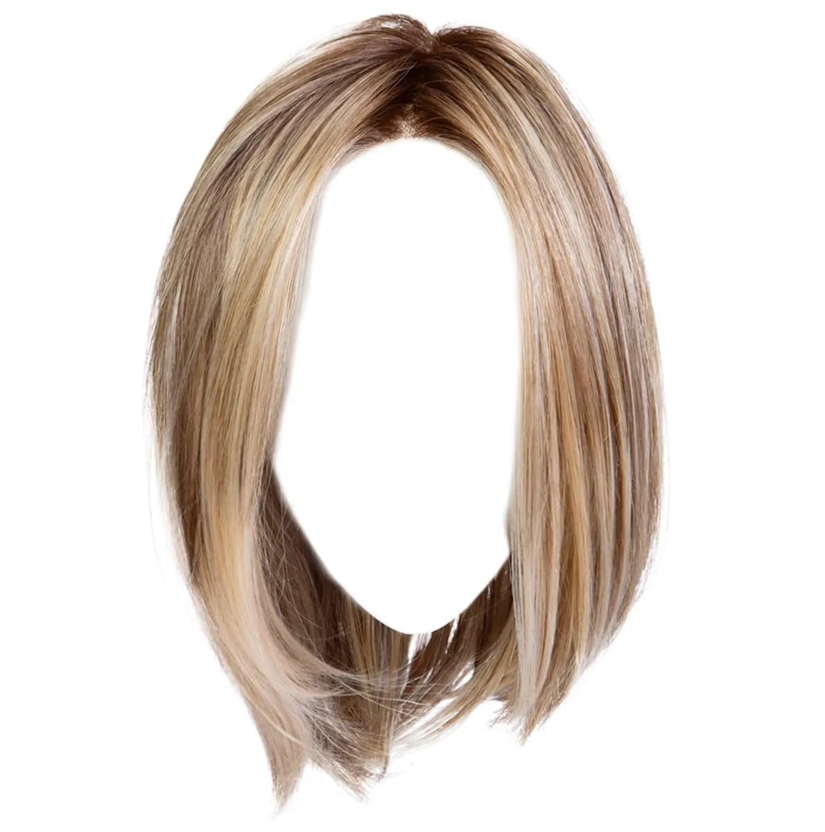 Hair u wear Raquel Welch Cruise Control Mid-Length Pageboy Bob Wig, Average Cap, RL9/24SS Iced Cafe Latte | Lightweight, Heat-Friendly Synthetic — RL1621SS Sand