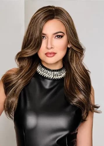 Hair u wear Raquel Welch Model Mode Long Layered Curls Wig Average Cap Size | Fashionable & Heat-Friendly (70-120 chars) thumbnail 7