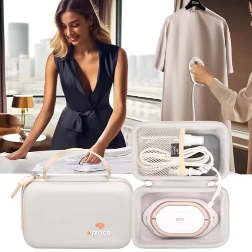 Aproca Grey Carrier Bag Case for Newbealer Travel Iron | Durable, Portable & Shock-Resistant thumbnail 4
