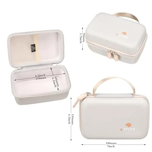 Aproca Grey Carrier Bag Case for Newbealer Travel Iron | Durable, Portable & Shock-Resistant thumbnail 6