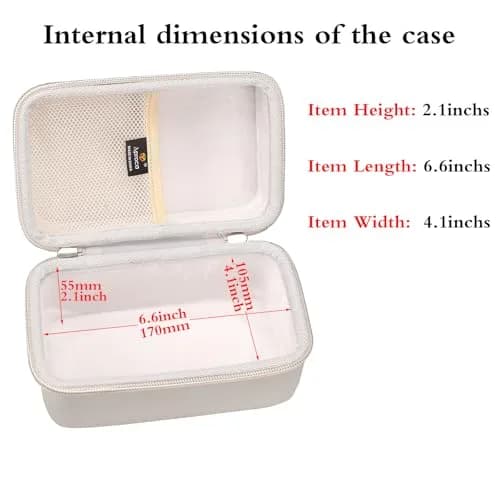 Aproca Grey Carrier Bag Case for Newbealer Travel Iron | Durable, Portable & Shock-Resistant thumbnail 3