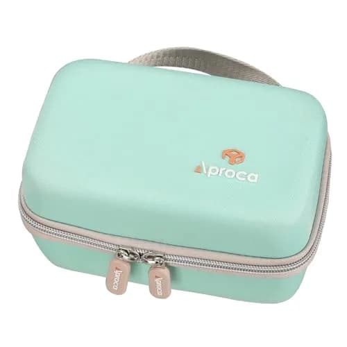 Aproca Case for Newbealer Travel Iron Mini Dry Iron -Green | Portable Hard Storage with Mesh Pocket thumbnail 8