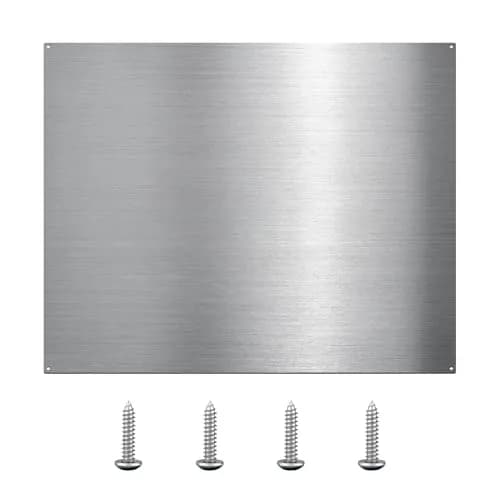 VENFAN 29.5 x 24 inch Stainless Steel Backsplash for Stove | 430 Stainless Steel, Kitchen Safe, Easy Clean thumbnail 1