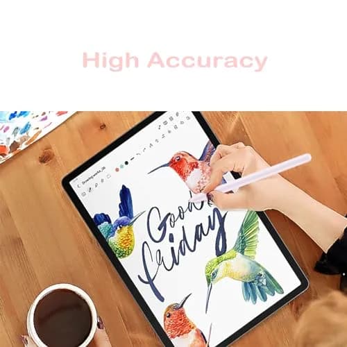 Dogxiong Lavender S Pen for Samsung Galaxy Tab S9 FE & Tab S9, 4096 Pressure Levels, Without Bluetooth, 2cm (0.78in) thumbnail 4