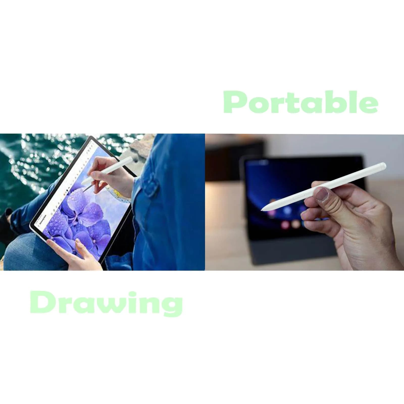 Dogxiong S Pen for Samsung Galaxy Tab S9 FE Stylus (No Bluetooth) - Green | 4096 Pressure Levels - view 7