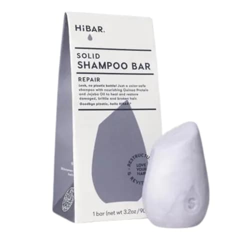 HIBAR Repair Shampoo Bar 3.3oz | For Damaged, Brittle Hair, Plastic-Free, Vegan thumbnail 1