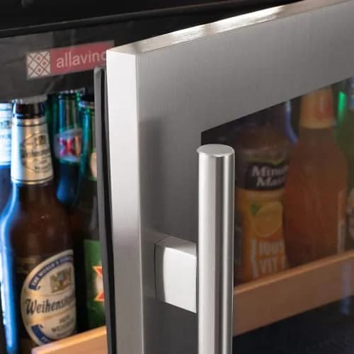 Allavino Reserva Series Stainless Steel Side-by-Side Beverage Center 2X-VSBC24L-SS | Precise Temperature Control & Elegant Design thumbnail 9
