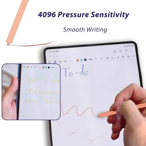 LiXiongBao Galaxy Z Fold 5/6 S Pen Fold Edition (Orange) | Slim, Accurate Control, Long-Lasting Stylus thumbnail 4