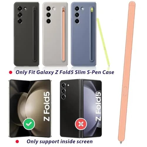 LiXiongBao Galaxy Z Fold 5/6 S Pen Fold Edition (Orange) | Slim, Accurate Control, Long-Lasting Stylus thumbnail 5