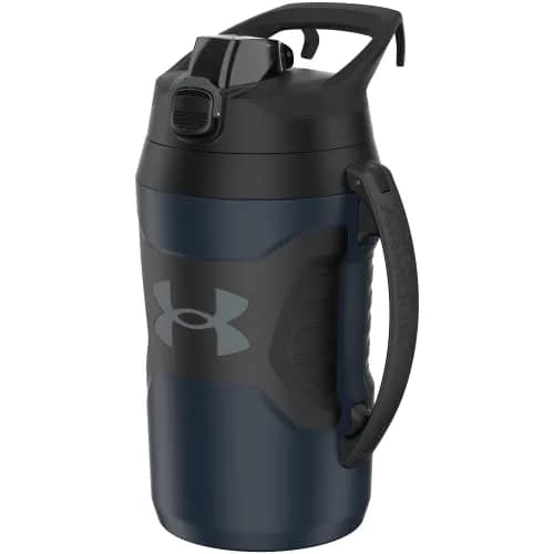 Under Armour 64oz (1.89 L) Insulated Water Bottle with Handle & Fence Hook | Keeps Cold 12 Hours thumbnail 1