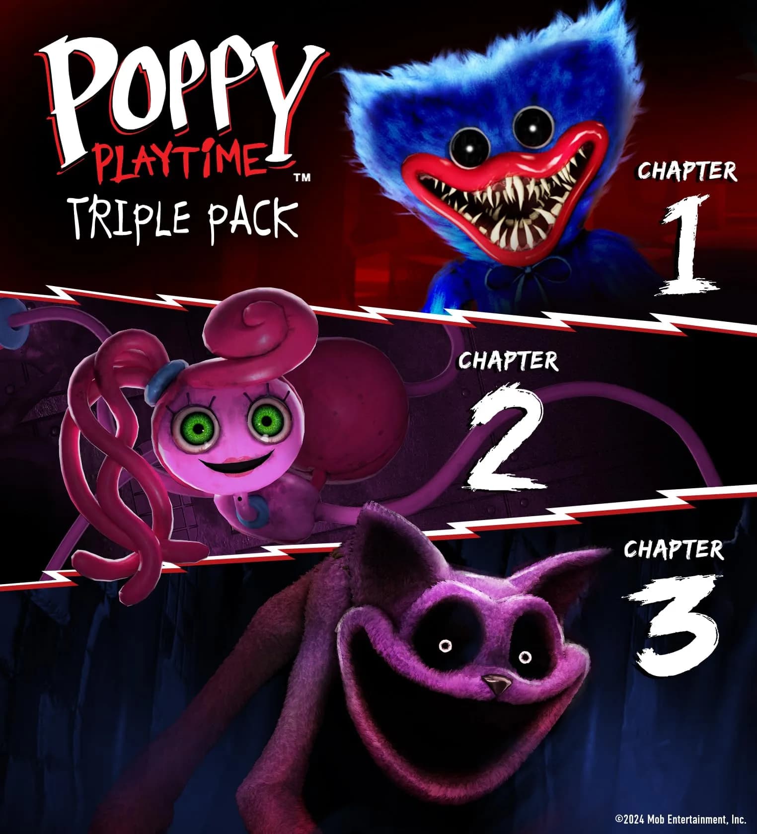 Poppy Playtime Triple Pack PS5 Game | 3 Chapters, Horror Puzzles, Teen Rated - view 9