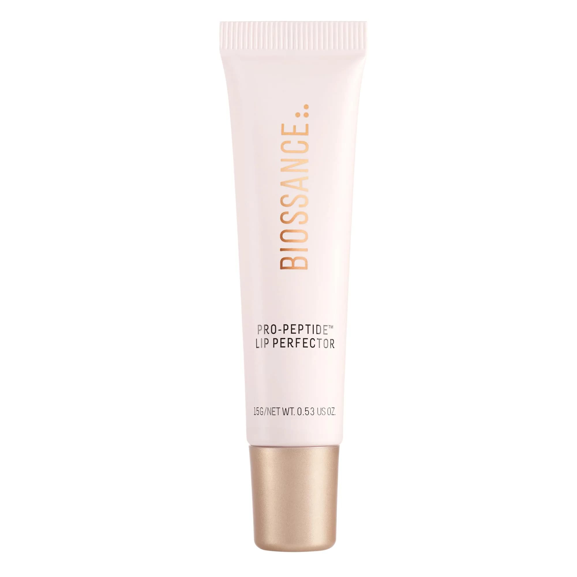 BIOSSANCE Pro-Peptide Lip Perfector - Vegan Lip Balm - H2Glow Clear | 24-Hour Hydration & Plumping - main product image
