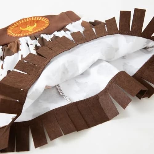 LXKIKMM Kids Western Cowgirl Costume Set 5-6 Years | Cowboy & Cowgirl Halloween Outfit thumbnail 7