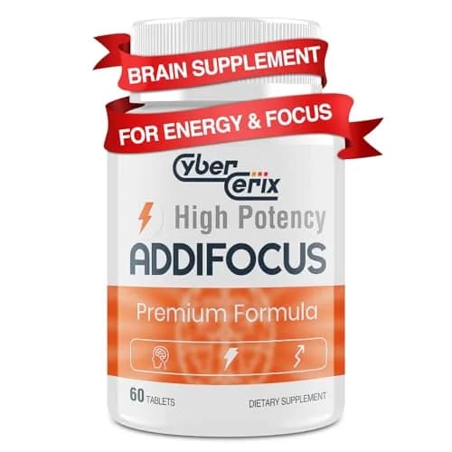 CyberCerix 17-in-1 Brain Supplement for Memory & Focus | Natural Nootropic Tablets for Concentration, Clarity, Energy & Focus - 60 Tablets thumbnail 1