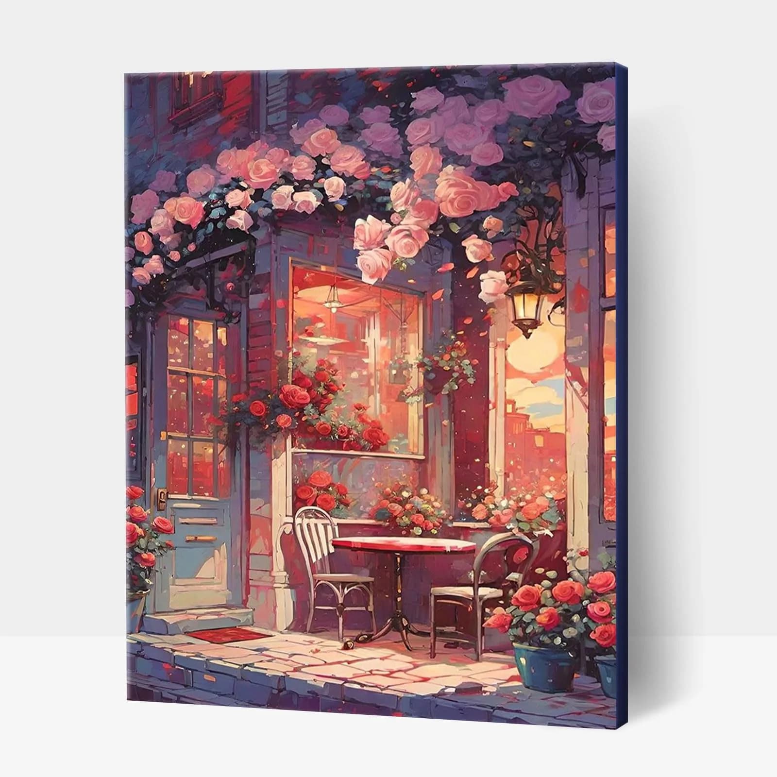 Amphol Paint by Numbers Kit for Adults | Watercolor Canvas Art 16"x20"