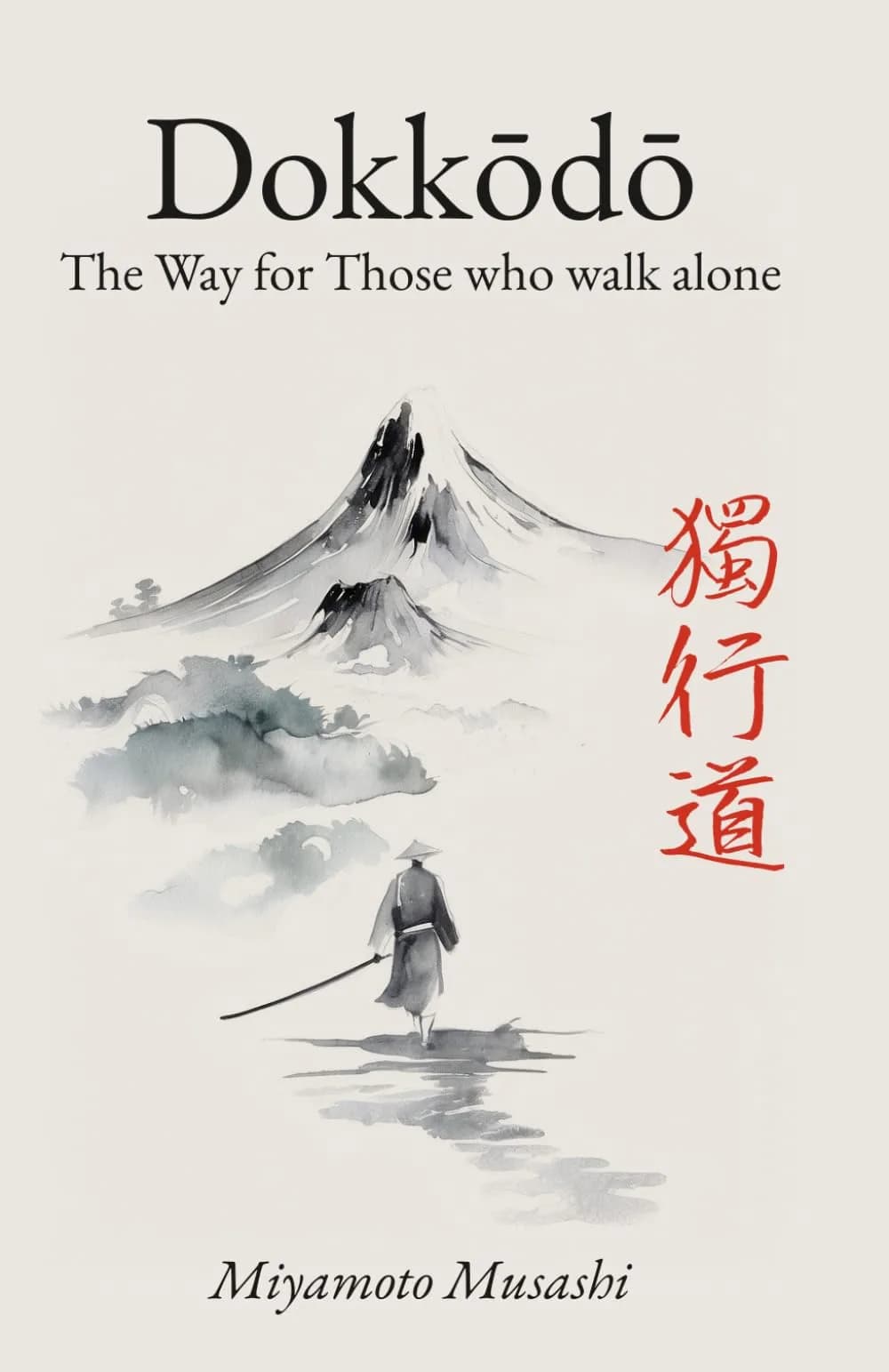 Majosta Dokkodo The Way for Those Who Walk Alone | 21 Samurai Principles, Japanese Philosophy, Zen Book