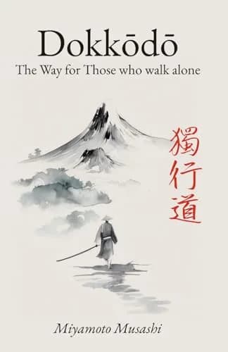 Majosta Dokkodo The Way for Those Who Walk Alone | 21 Samurai Principles, Japanese Philosophy, Zen Book thumbnail 1
