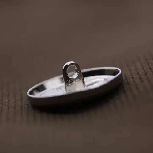 Xentrlologic Silver Metal Blazer Buttons Set 18mm & 23mm | Durable Zinc Alloy for Men Suit & Coat thumbnail 5