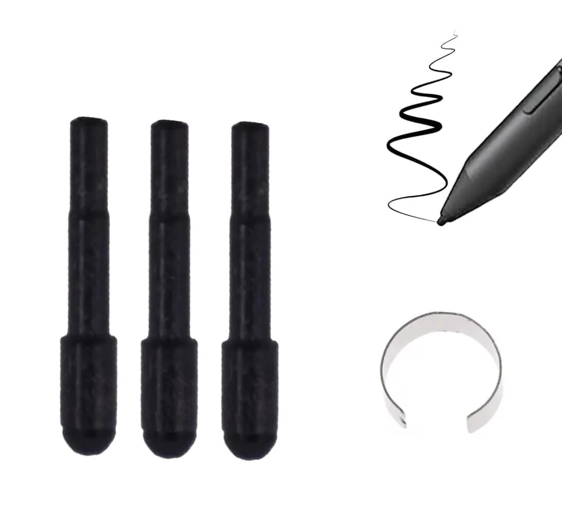 TALTAW Replacement Nibs for Lenovo Active Pen 2 Stylus Pen Tips (3-Pack) | Smooth & Precise Writing for Yoga Laptops - main product image