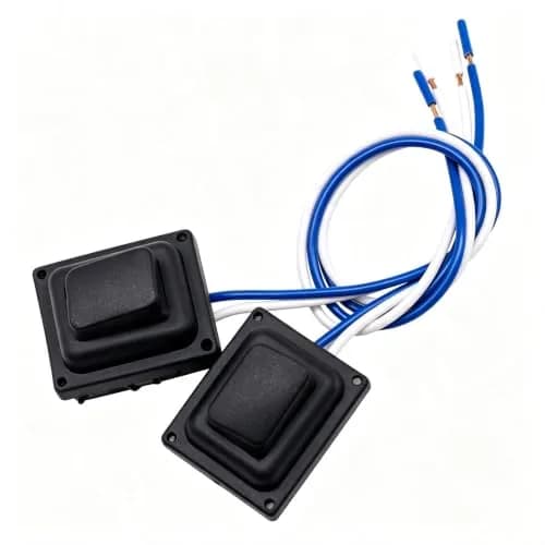 HiSport Door Handle Button Switch for Hyundai Tucson 2016-2021 - 2 PCS Front Left & Right, Black thumbnail 1