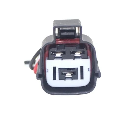 TGGKKPARTS 3 Pin Cooling Fan Resistor Wiring Harness Connector for Hyundai Santa Fe Sonata Kia Optima Sorento 25385-2E100 thumbnail 2