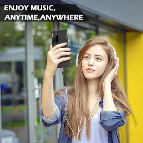 iMangoo USB C to 3.5mm Headphone Adapter | High-Quality DAC, Compact & Durable (≤120 chars) thumbnail 7