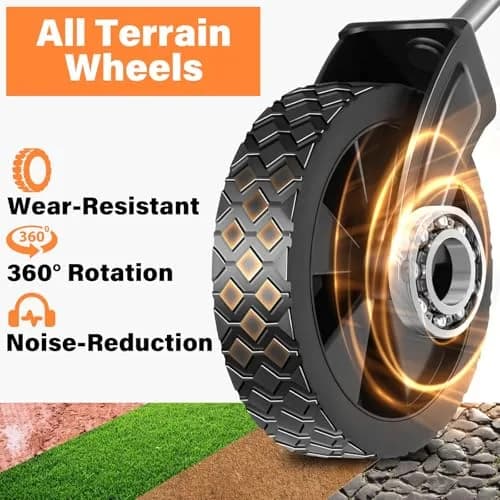 LIAPOTT Wagons Carts Foldable, 360lbs Collapsible Wagon with Wheels | Portable Garden & Camping Cart thumbnail 4