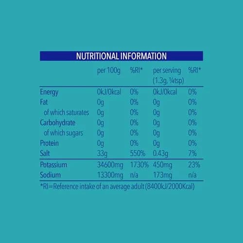 LoSalt Reduced Sodium Salt | Original (non-iodised) | Great Tasting Salt Alternative with 66% Less Sodium (12.25 oz x 2) thumbnail 2