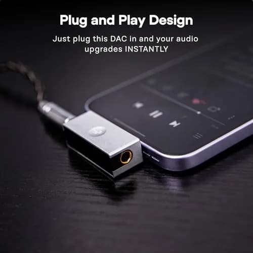 Linsoul Kiwi Ears Allegro Mini Portable IEM DAC, in Ear Monitor Amplifier | High-Resolution Audio, Compact & Durable thumbnail 7
