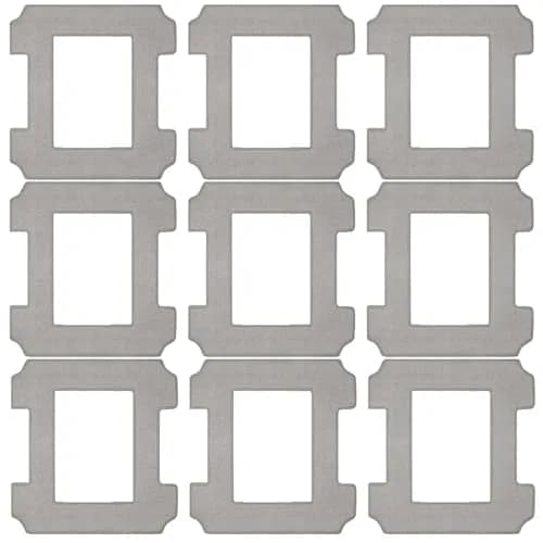 Frexusuent Replacement Mop Pads for Ecovacs Winbot W2 Omni, W1 Pro, W1 Window Vacuum Cleaner (9-Pack) thumbnail 1