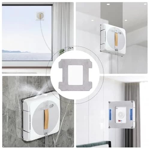 Frexusuent Replacement Mop Pads for Ecovacs Winbot W2 Omni, W1 Pro, W1 Window Vacuum Cleaner (9-Pack) thumbnail 7