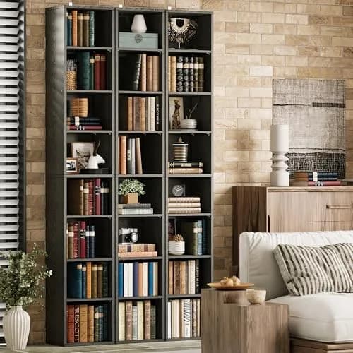 IRONCK Tall Narrow Bookshelf 8 Tiers | Compact Corner Floor Standing Storage 71 in Tall thumbnail 7