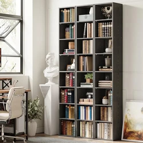 IRONCK Tall Narrow Bookshelf 8 Tiers | Compact Corner Floor Standing Storage 71 in Tall thumbnail 3